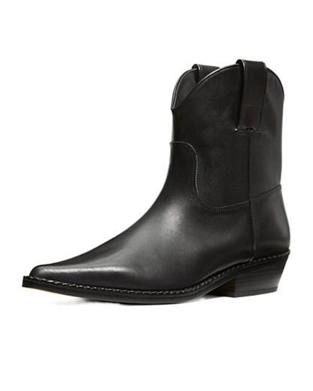 MICHAEL Michael Kors Black Cowboy Boots