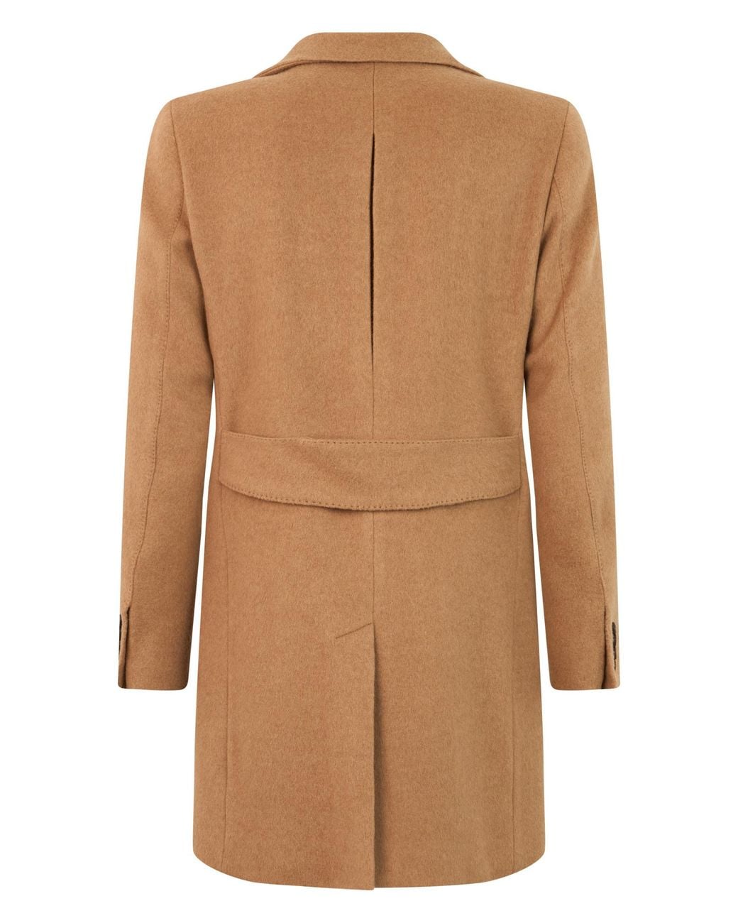 Herno Natural Double-Breasted Tailored Coat for men