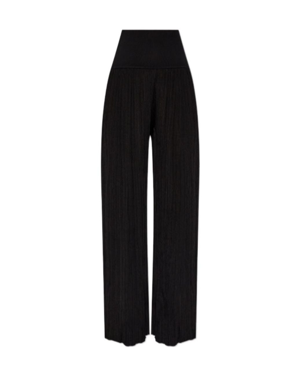 Alaïa Black Alaïa High Waist Knitted Pants