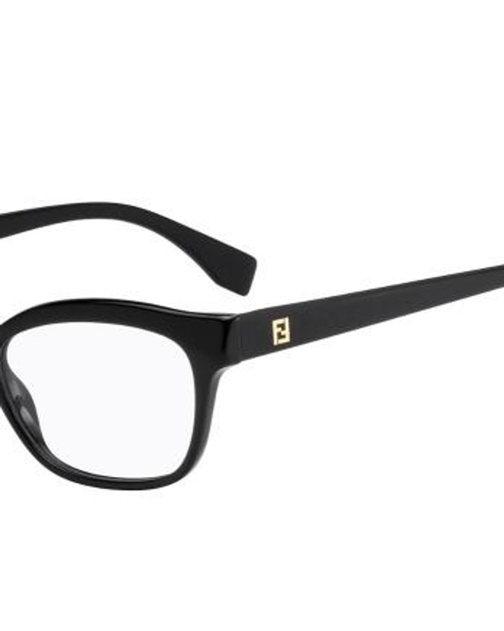 Fendi Metallic Logo Details Flat Mirror
