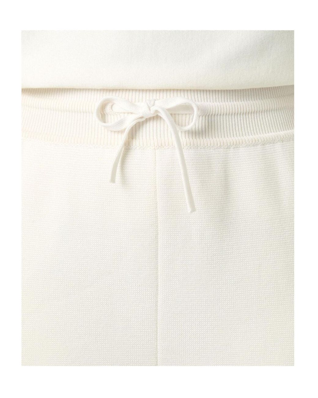 Loro Piana White Siena Trousers