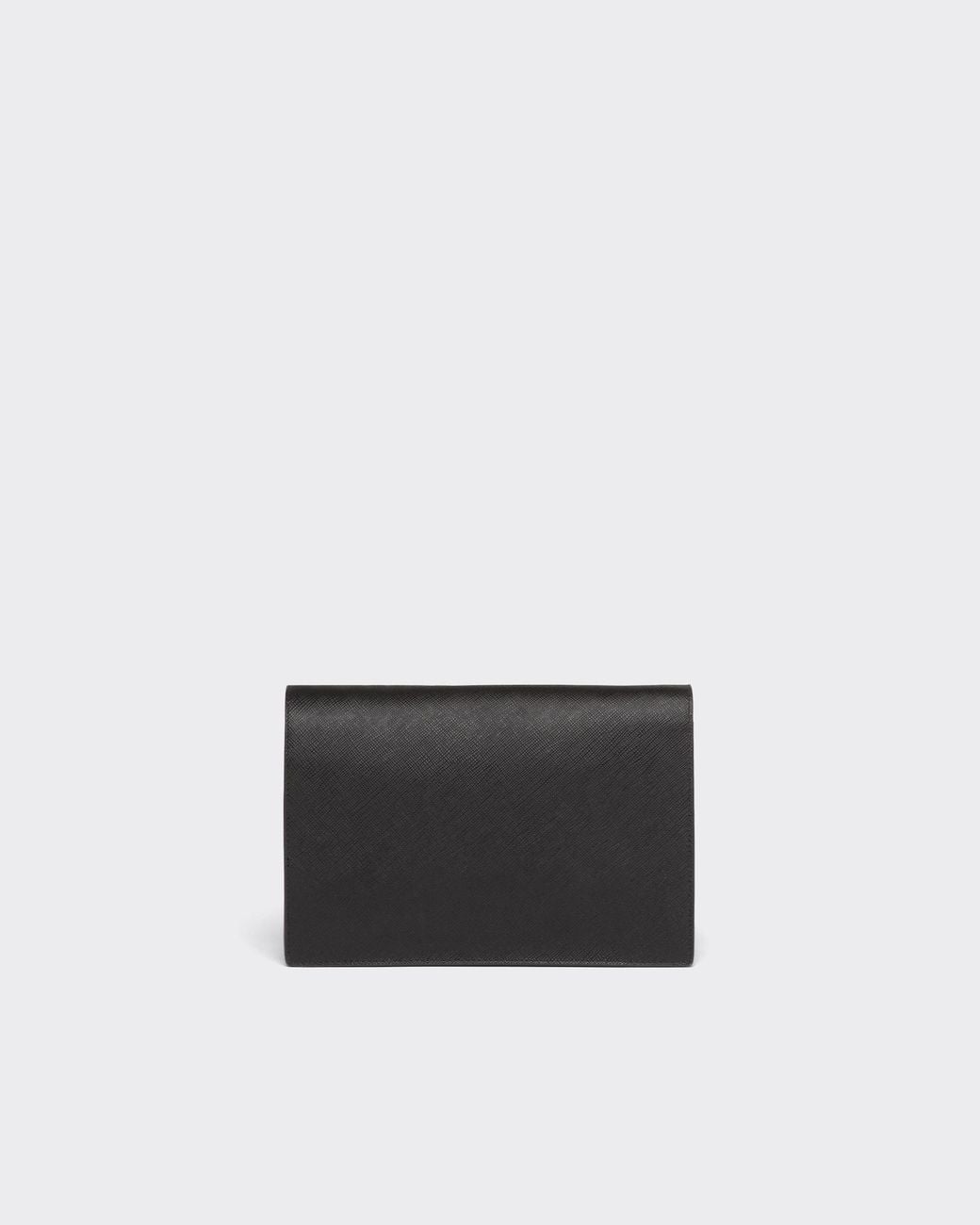 Prada Black Saffiano Leather Mini Envelope Bag