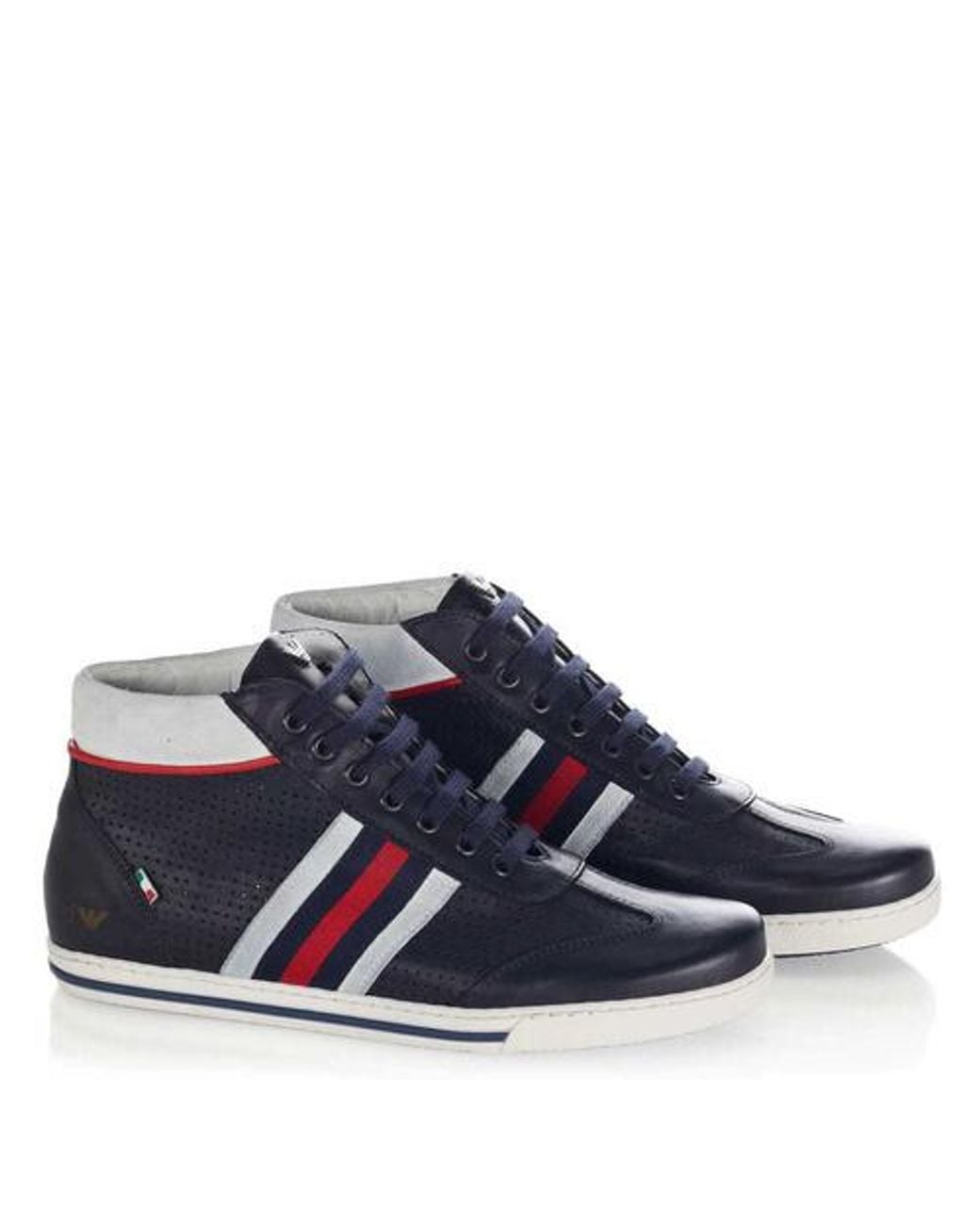 Armani Jeans Blue Logo Details Casual Sneakers for men