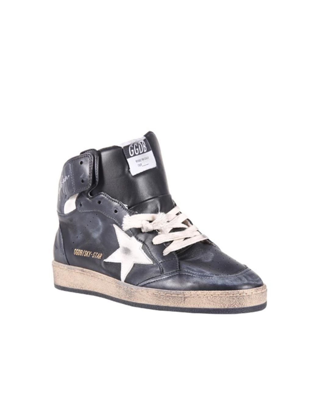 Golden Goose Deluxe Brand Blue Sky-Star Sneakers for men