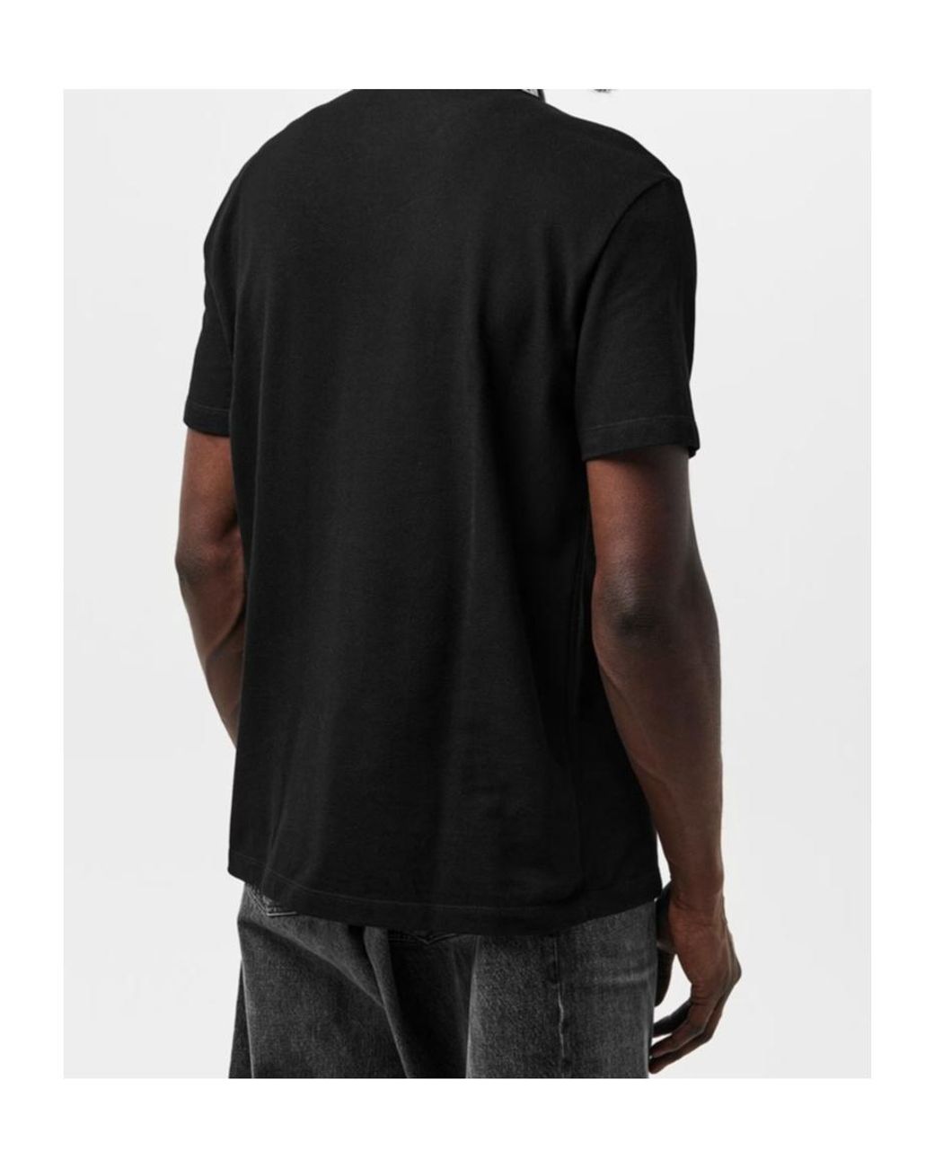 Versace Black Short-Sleeved Polo Shirt for men