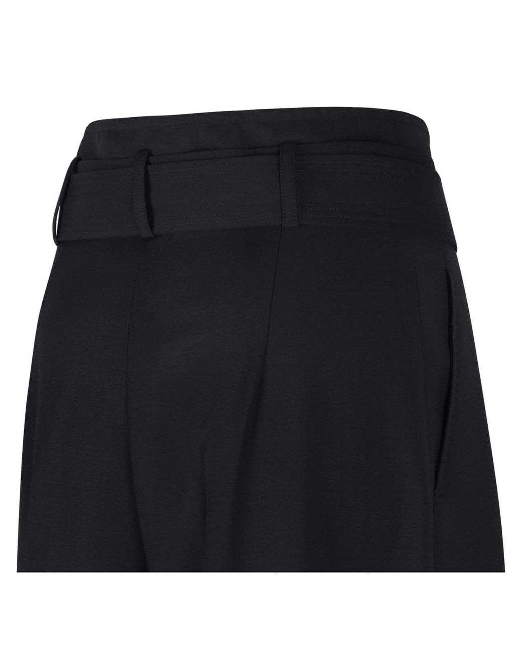 Max Mara Black Studio Mstserio Wide-Leg Trousers