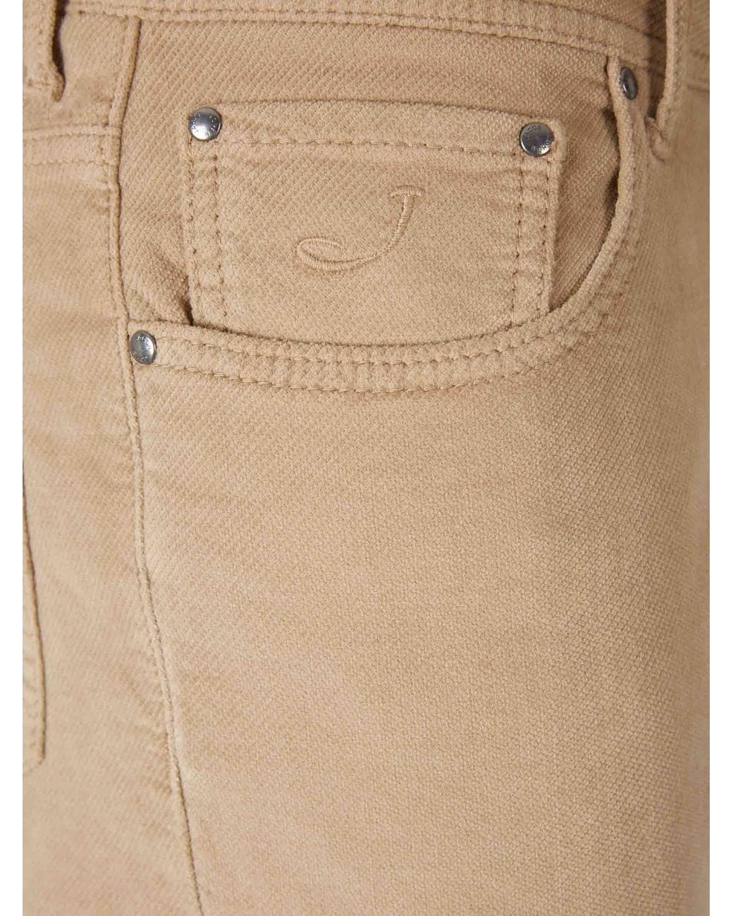Jacob Cohen Natural Belt Loop Casual Pants for men