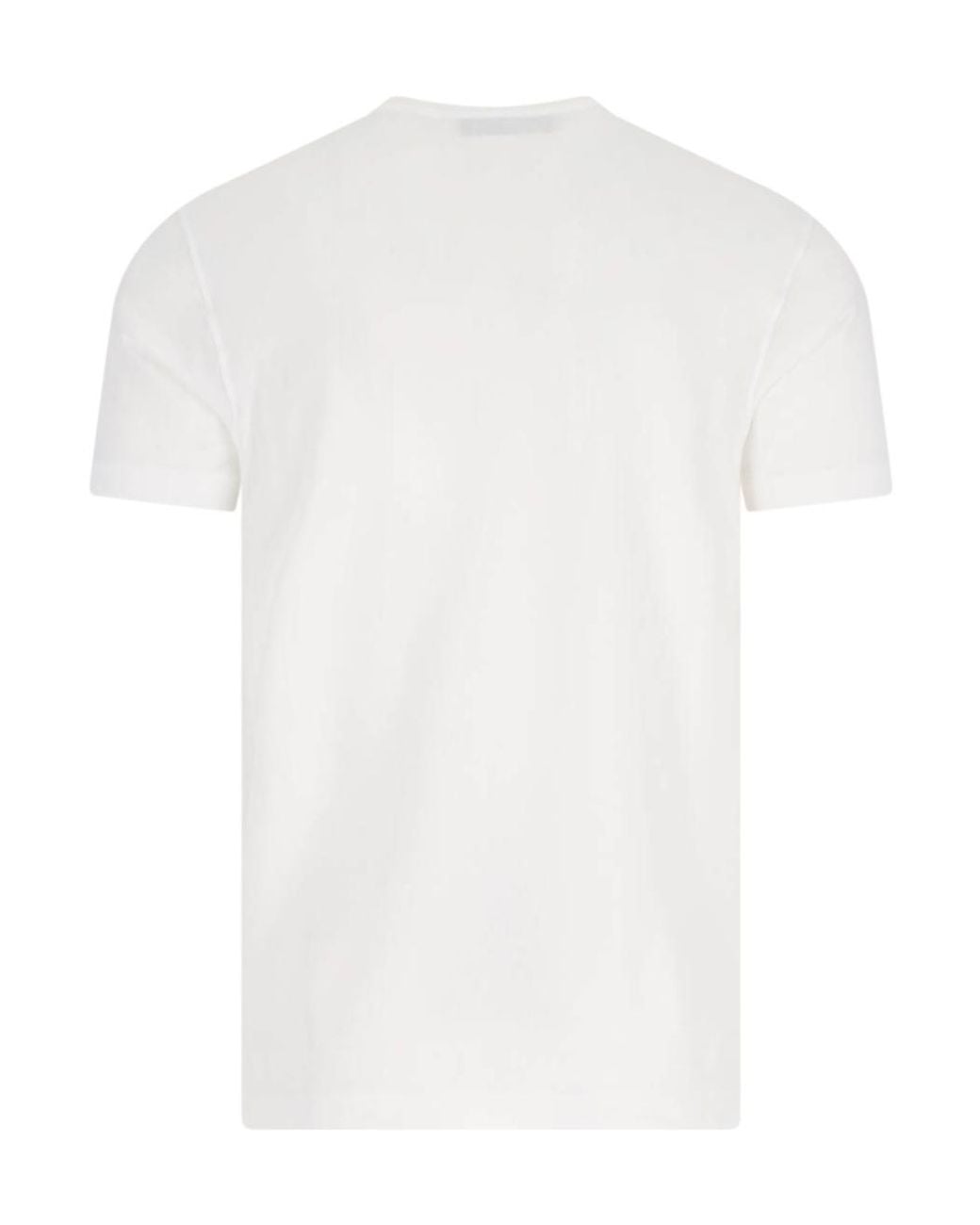 Zanone White Crew Neck T-Shirt for men