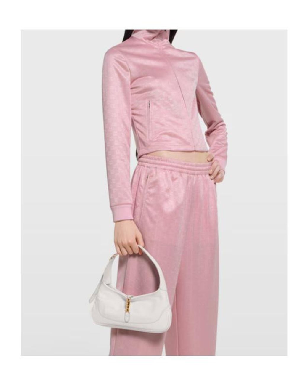 Gucci Natural Jackie Slim Medium Shoulder Bag