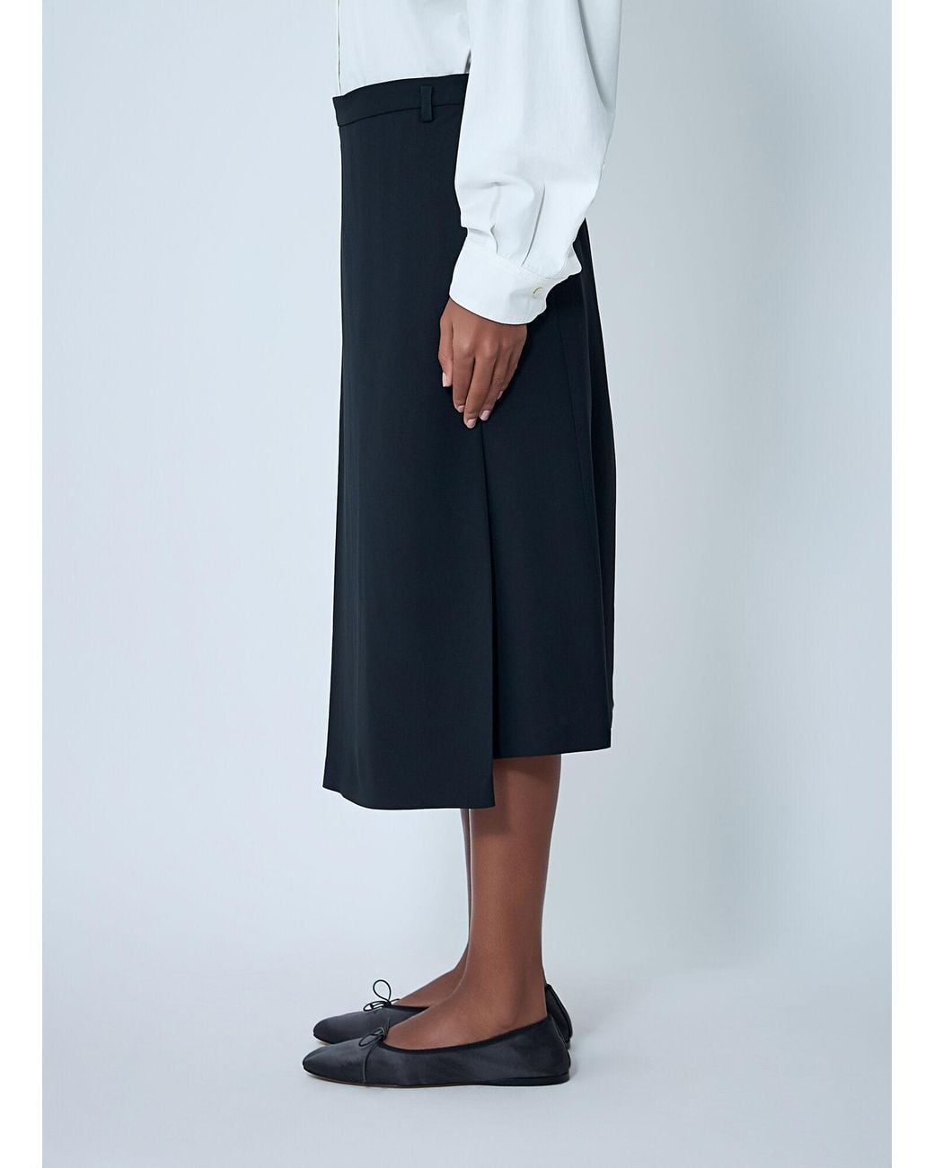 The Row Blue Azarion Skirt
