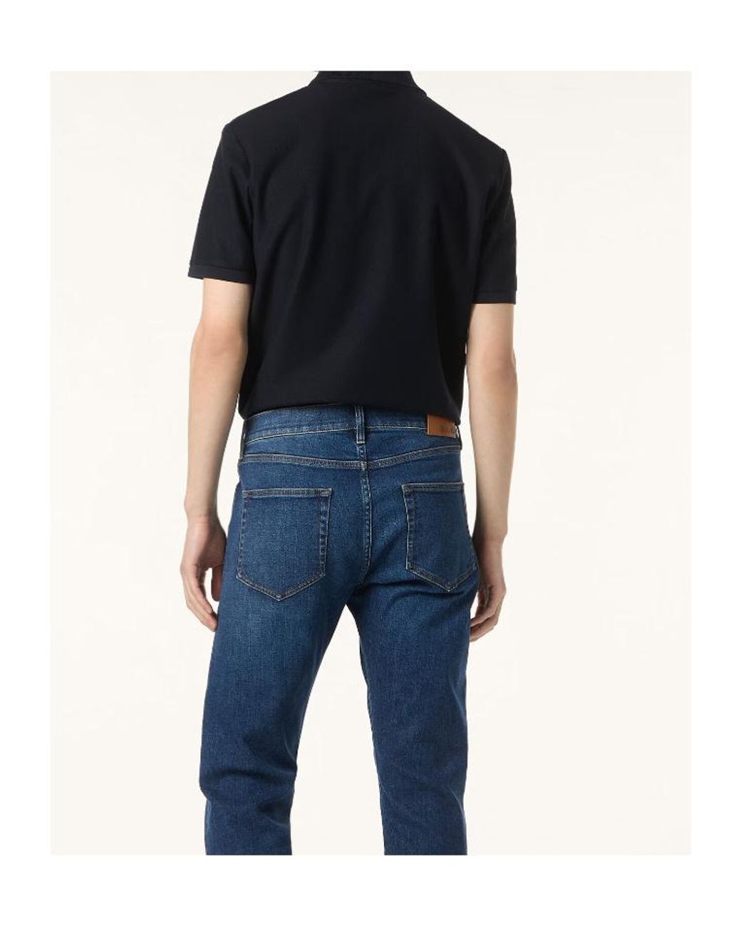 Loro Piana Black Laurel Polo Shirt for men