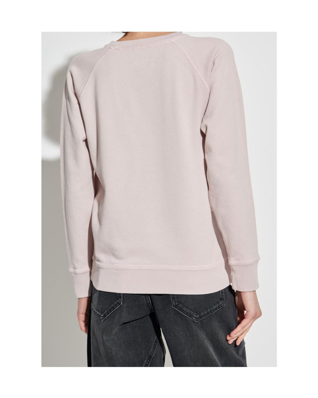 Isabel Marant White Long Sleeve Sweatshirt