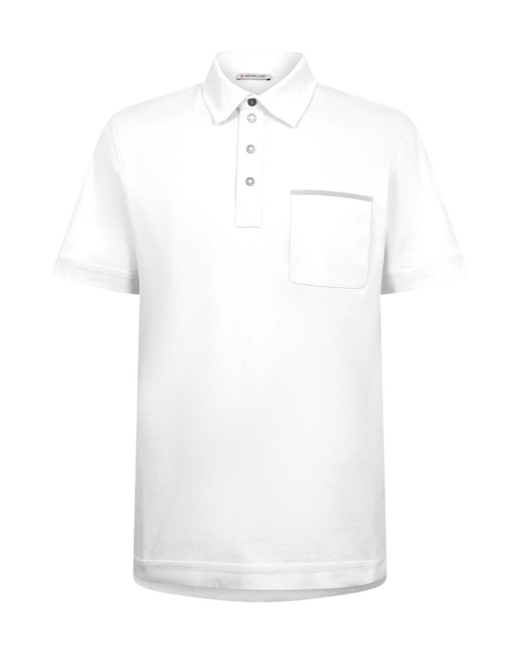 Moncler White Edit Polo Sn62 for men
