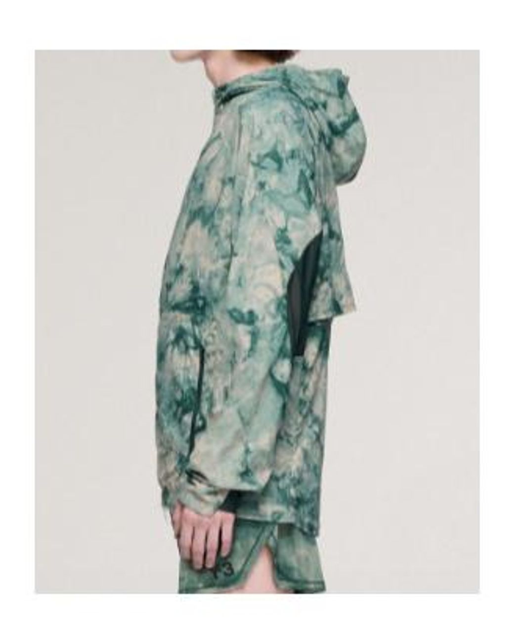 Y-3 Green Aop Running Jacket for men
