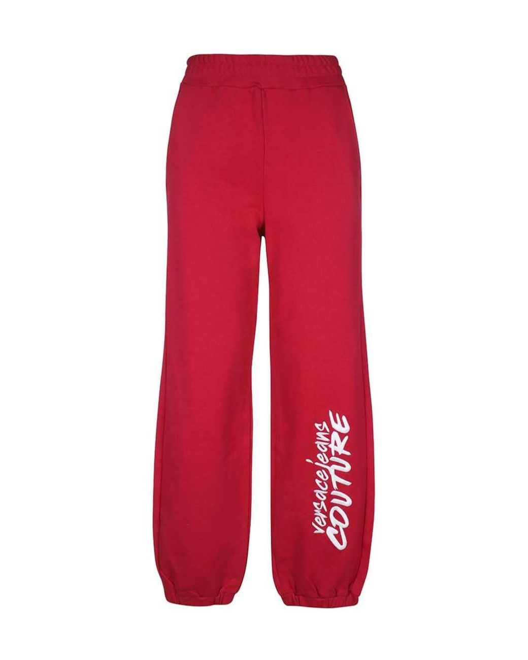 Versace Jeans Red Couture Elasticated Waistband Trackpants