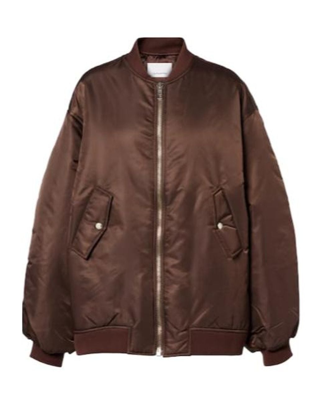 Frankie Shop Brown Astra Bomber Jacket