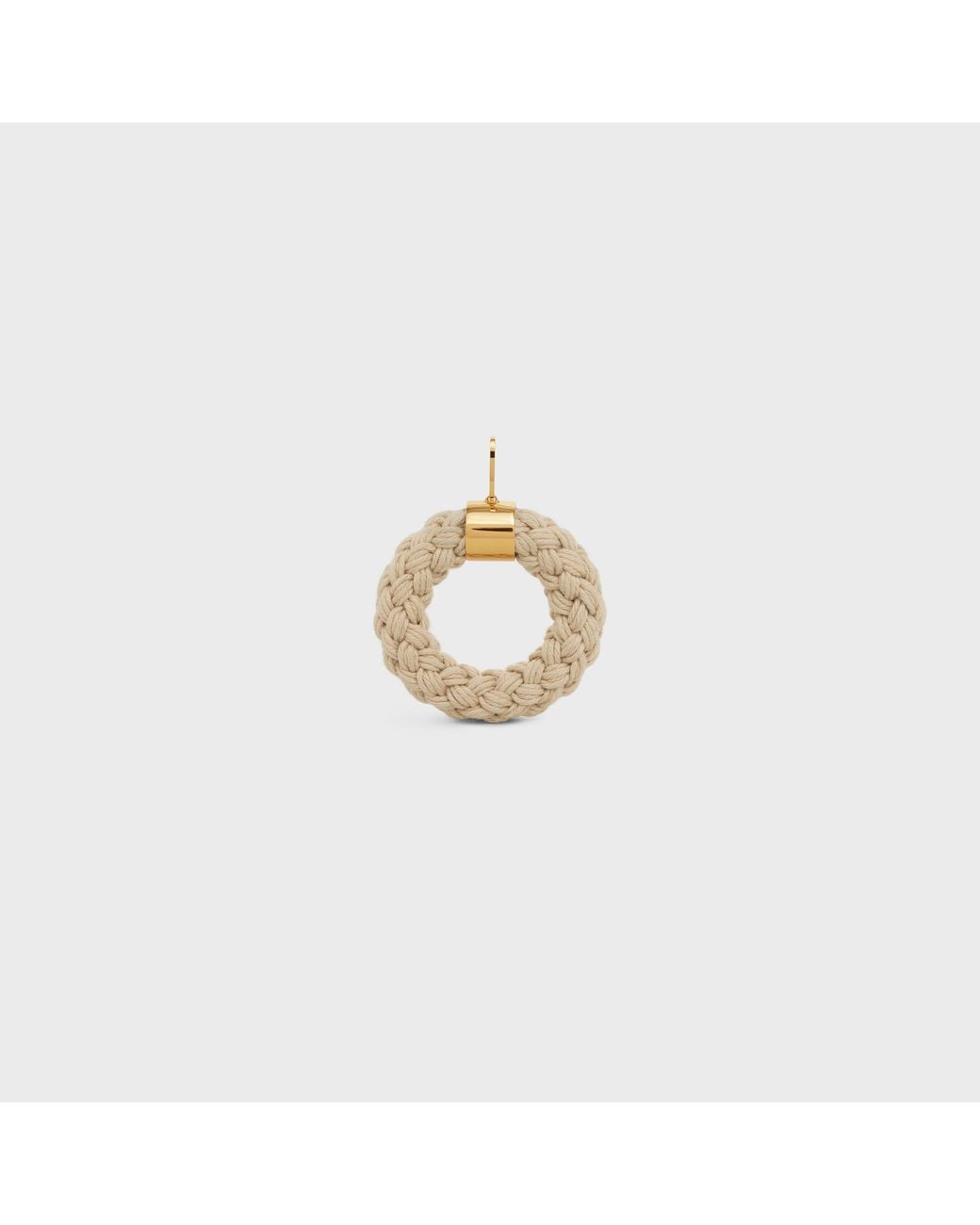 Céline Metallic Separables Rope Pendant