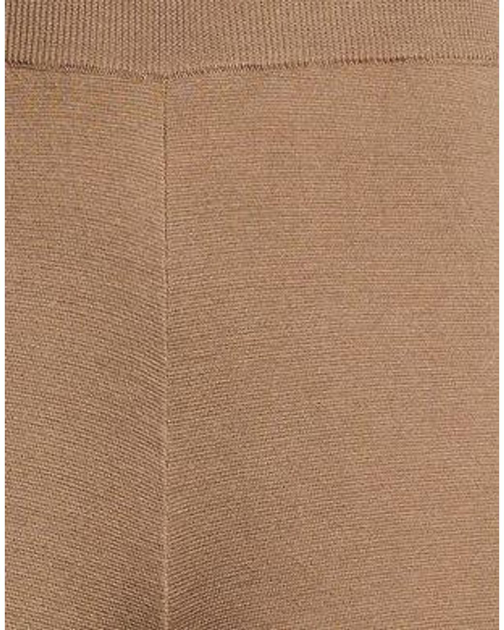 Max Mara Brown High-Waist Knit Balloon Trousers