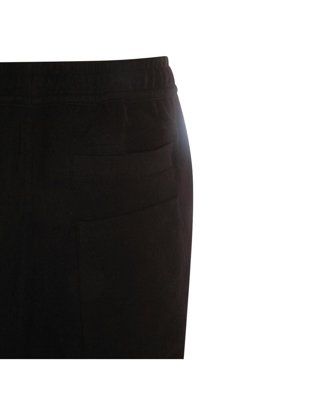 Thom Krom Black Drawstring Tapered Pants for men