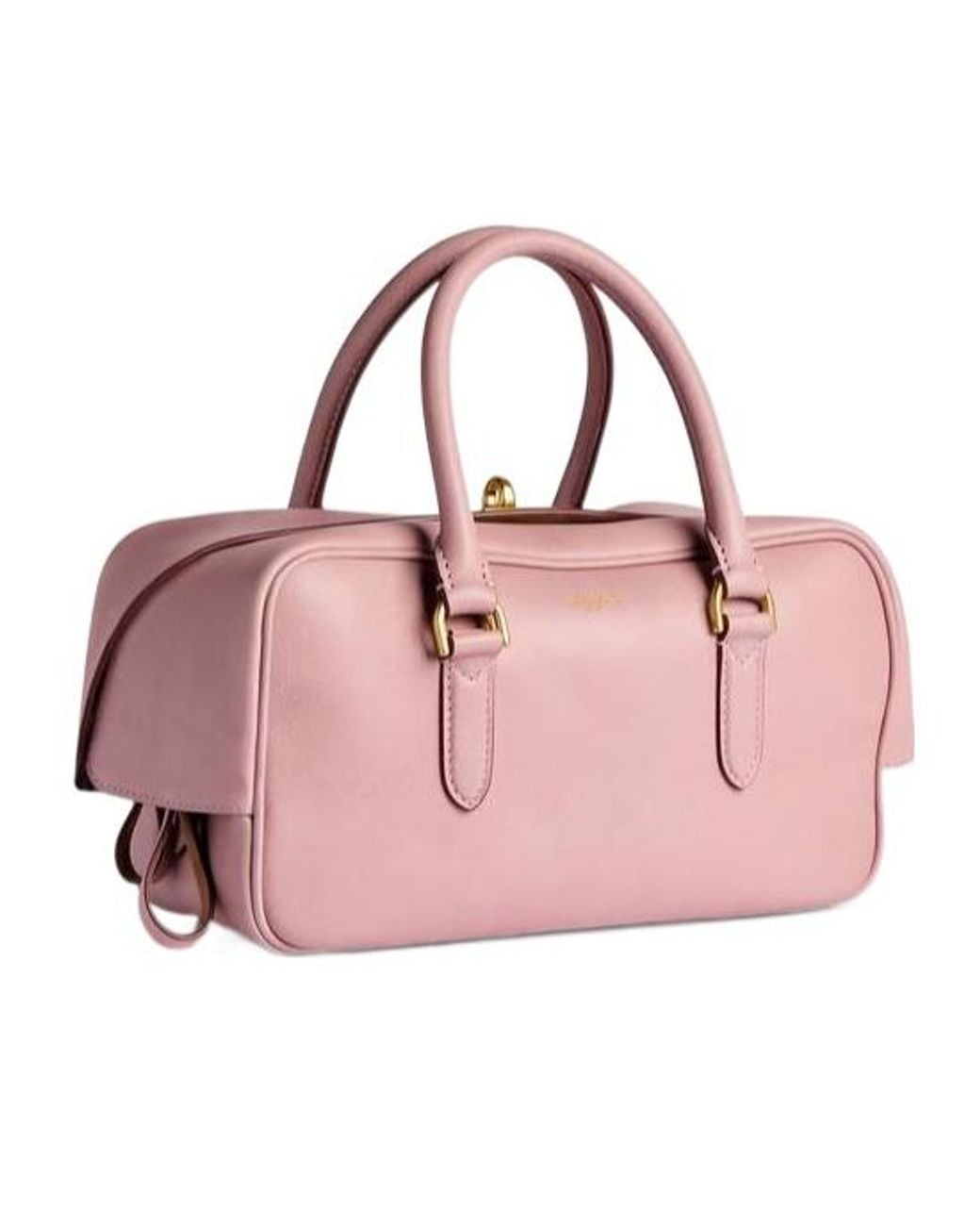 Balenciaga Pink Le 7 Bowling Bag Small