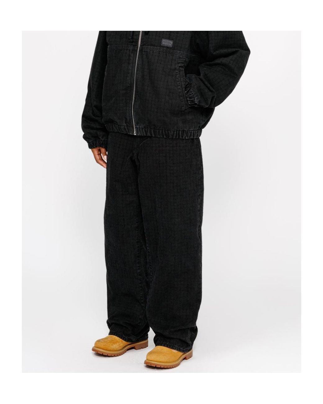 Stussy Black Multi-Pocket Jeans for men