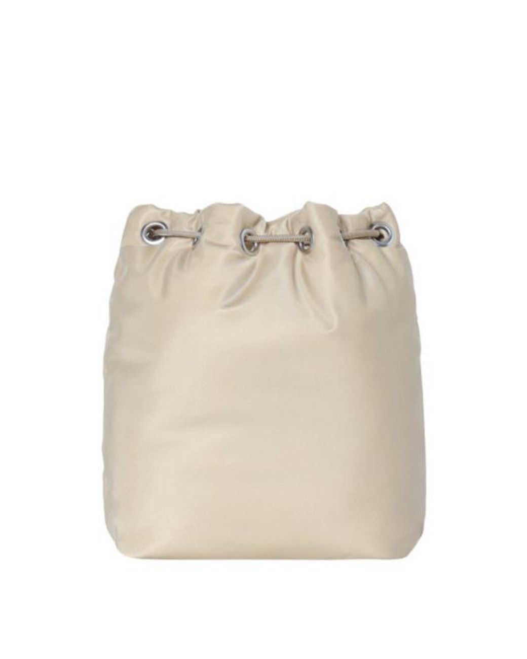 Burberry Natural Drawstring Bucket Bag