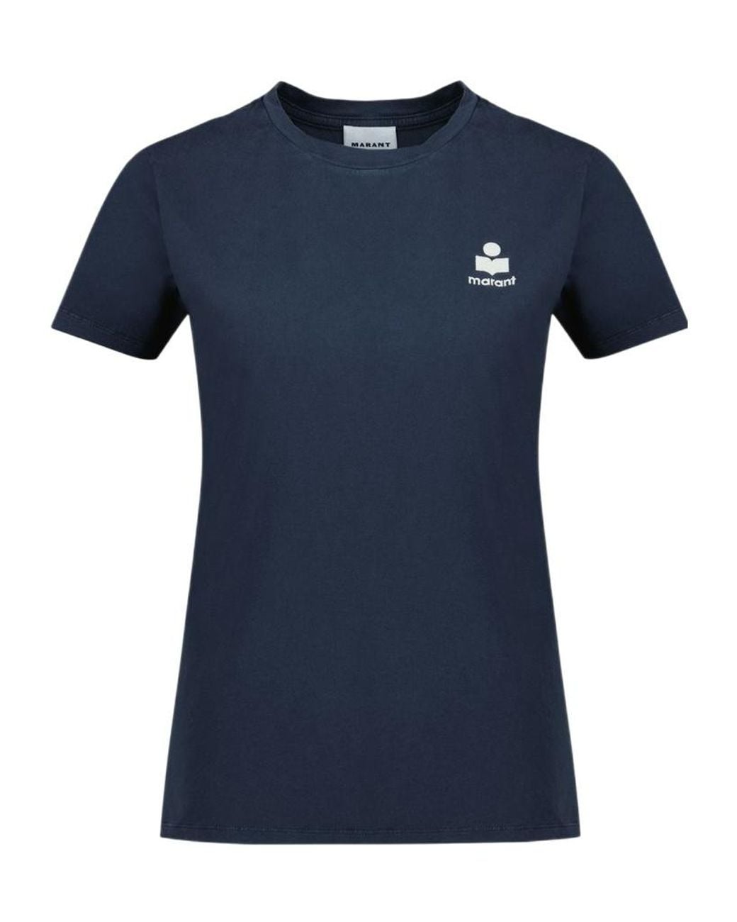 Isabel Marant Blue Isabel Marant Aby Gz Logo T-Shirt