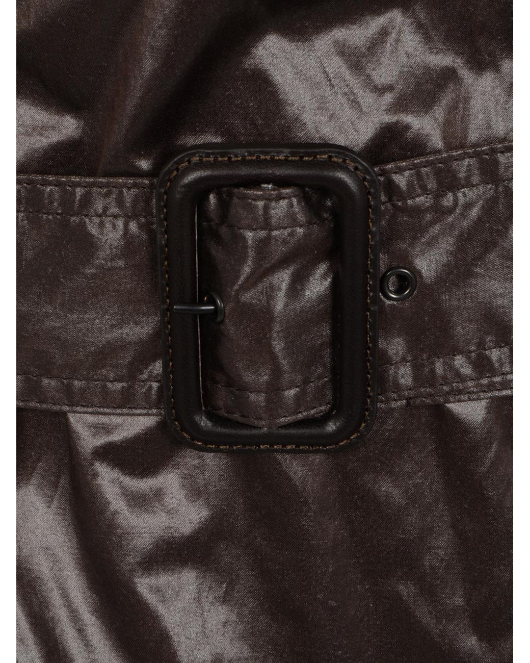 Lemaire Brown Belted Trench Coat