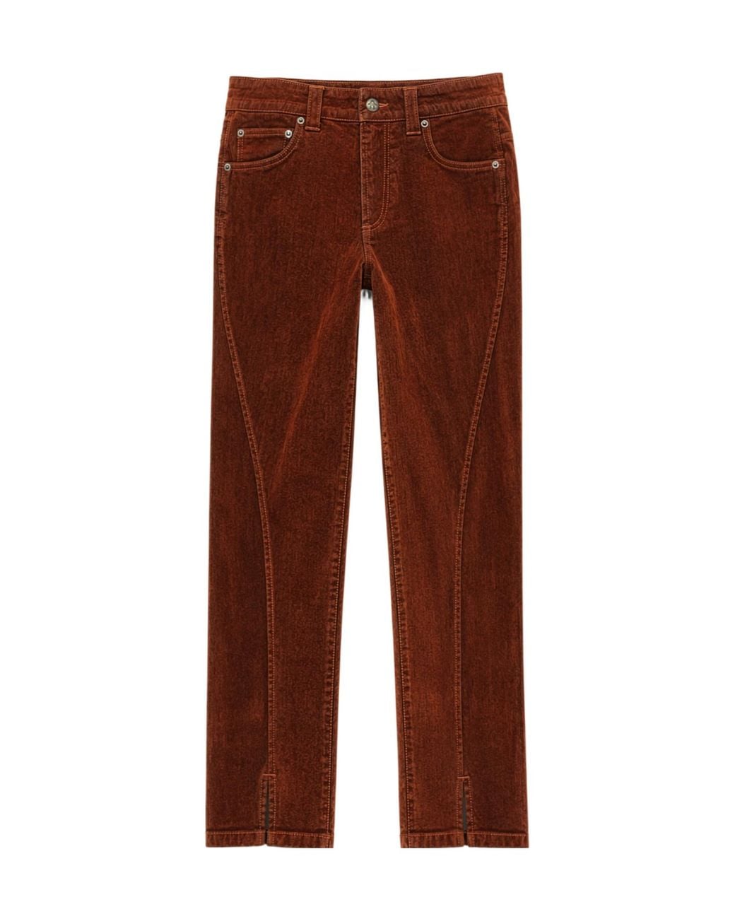 AVAVAV Brown Straight-Leg Jeans