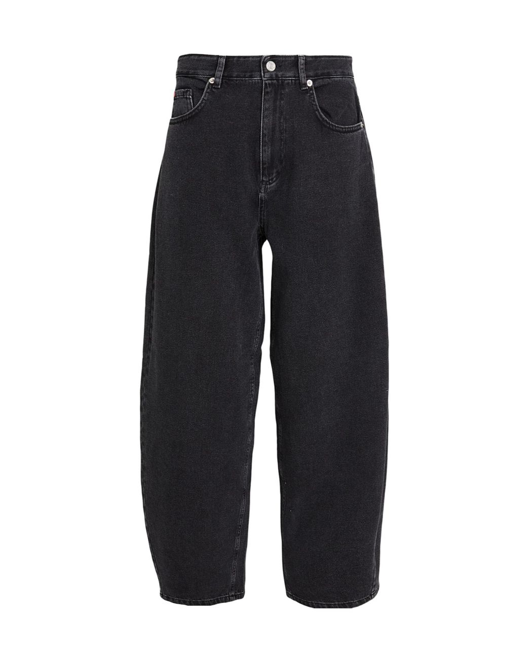 MAX&Co. Blue Loose-Fitting High-Waisted Jeans