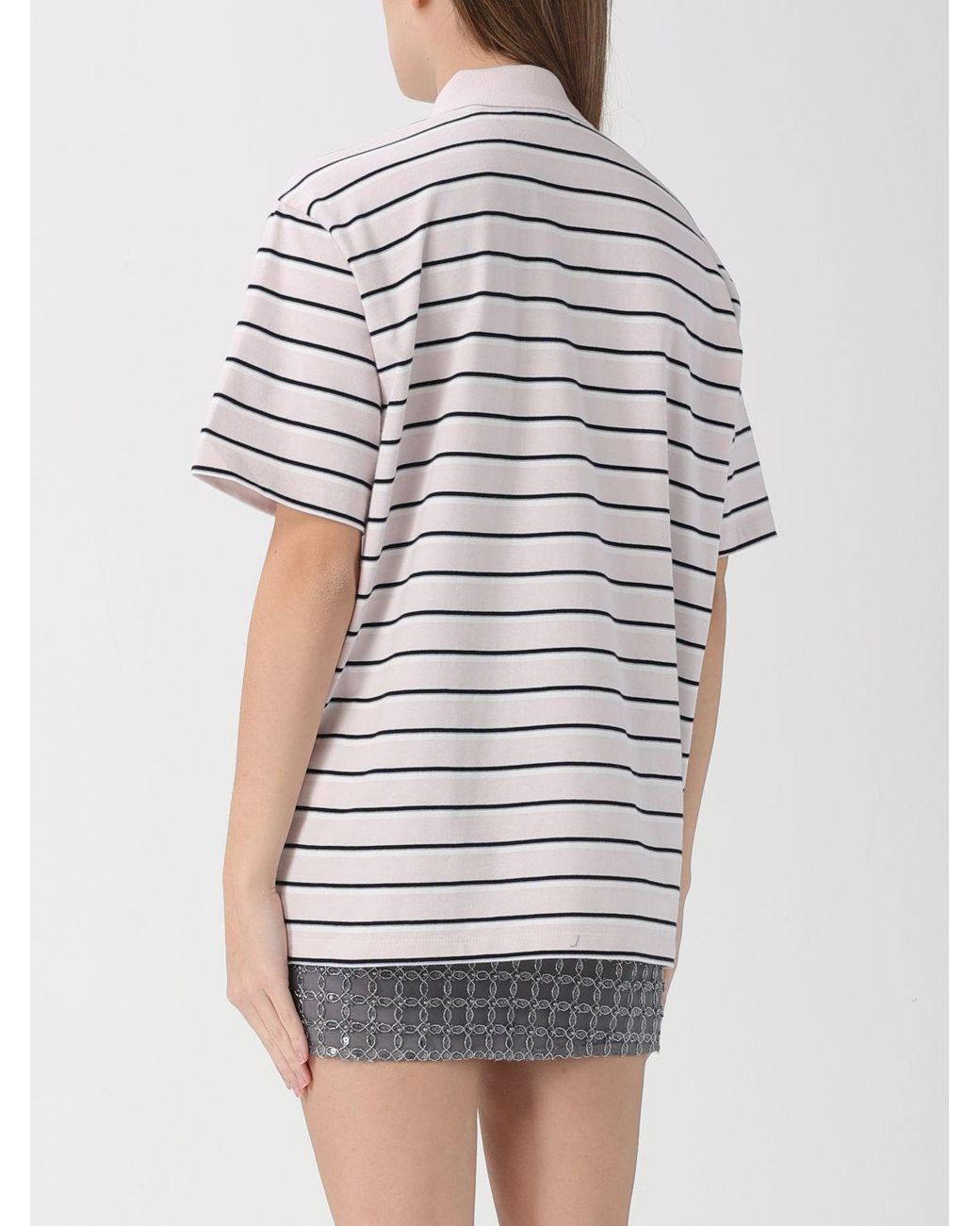 ROTATE BIRGER CHRISTENSEN White Polo Shirt Jersey