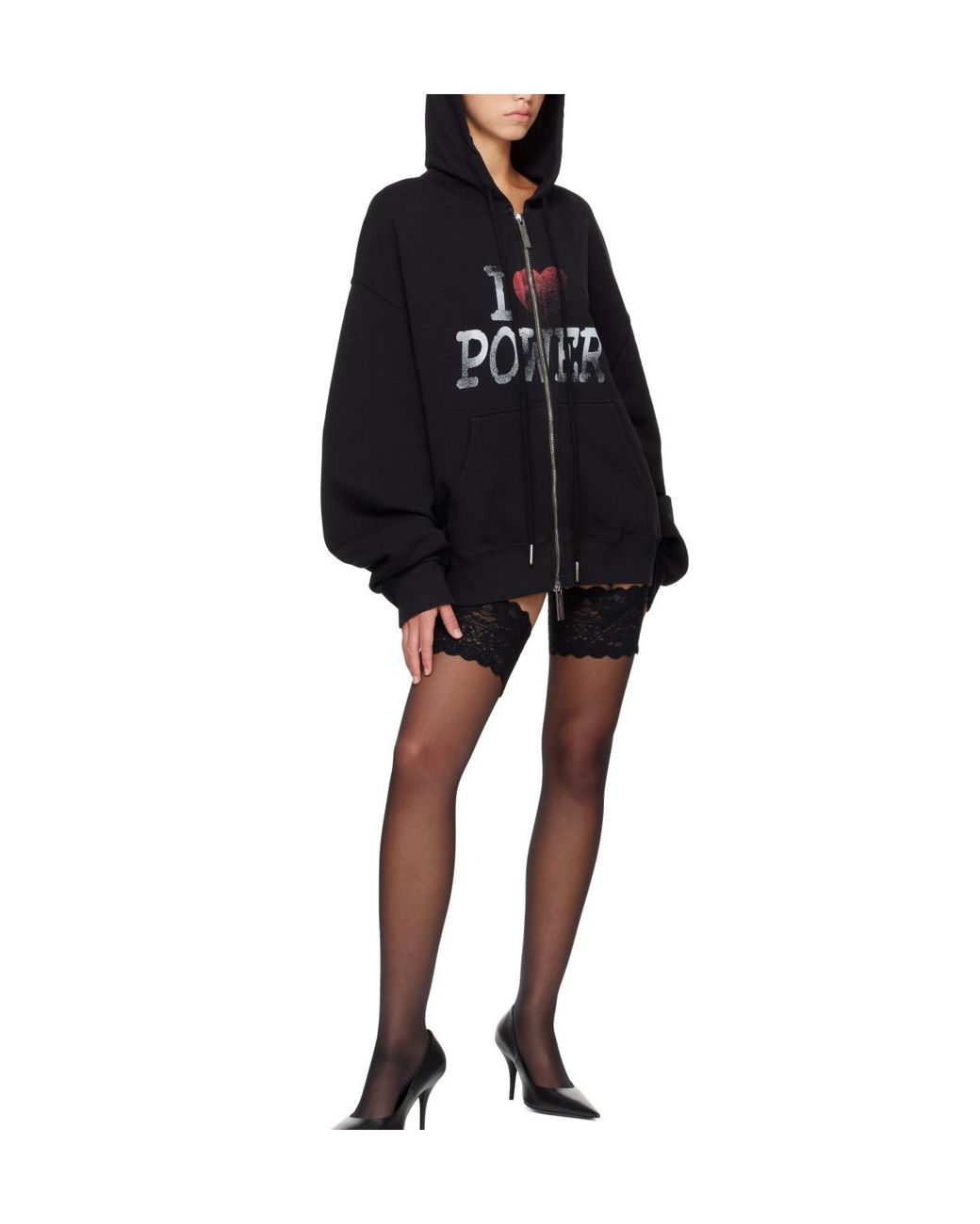 MATIERES FECALES Black Power Hoodie