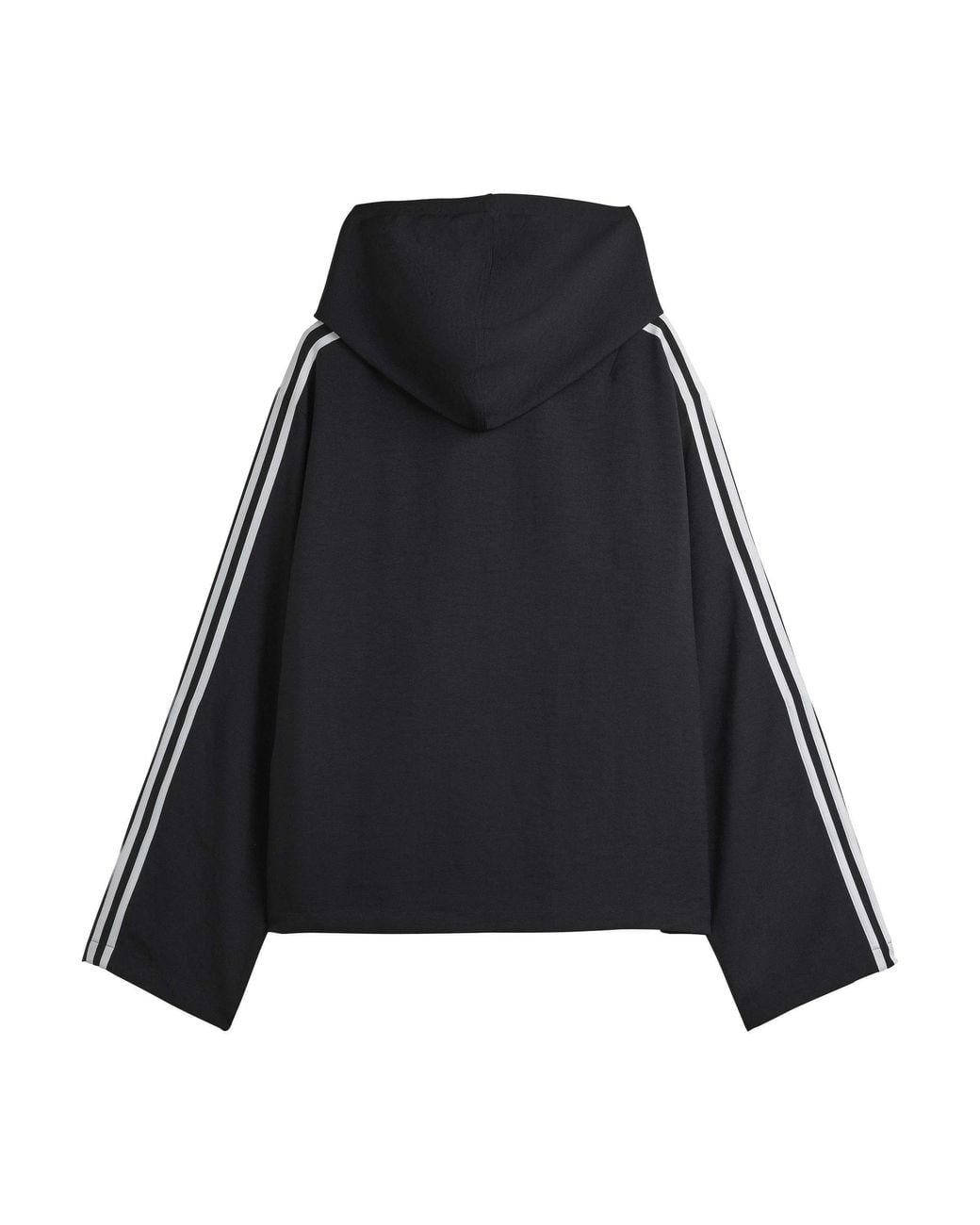 Y-3 Black Fullzip Hooded Jacket for men