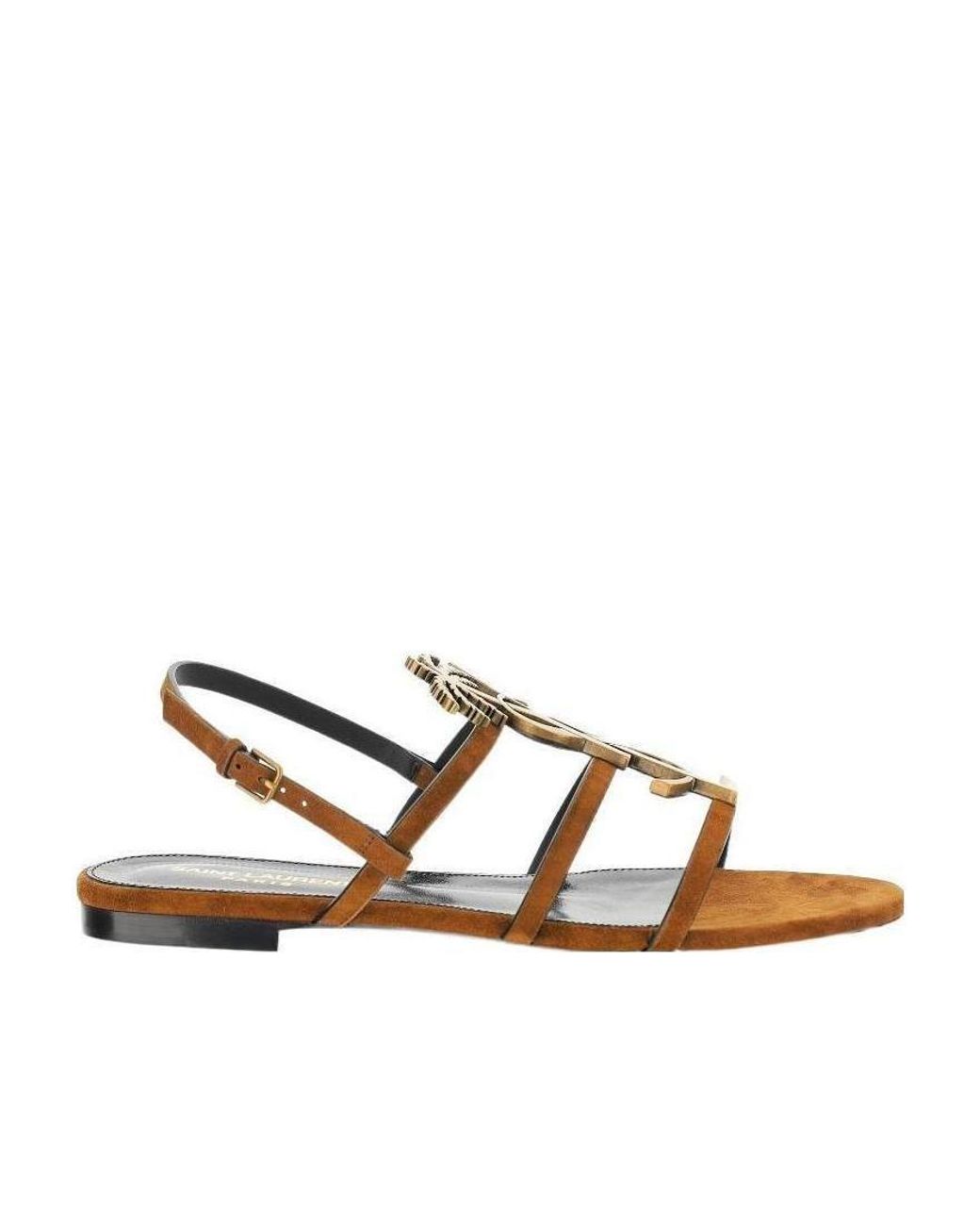 Saint Laurent Multicolor Cassandra Sandals