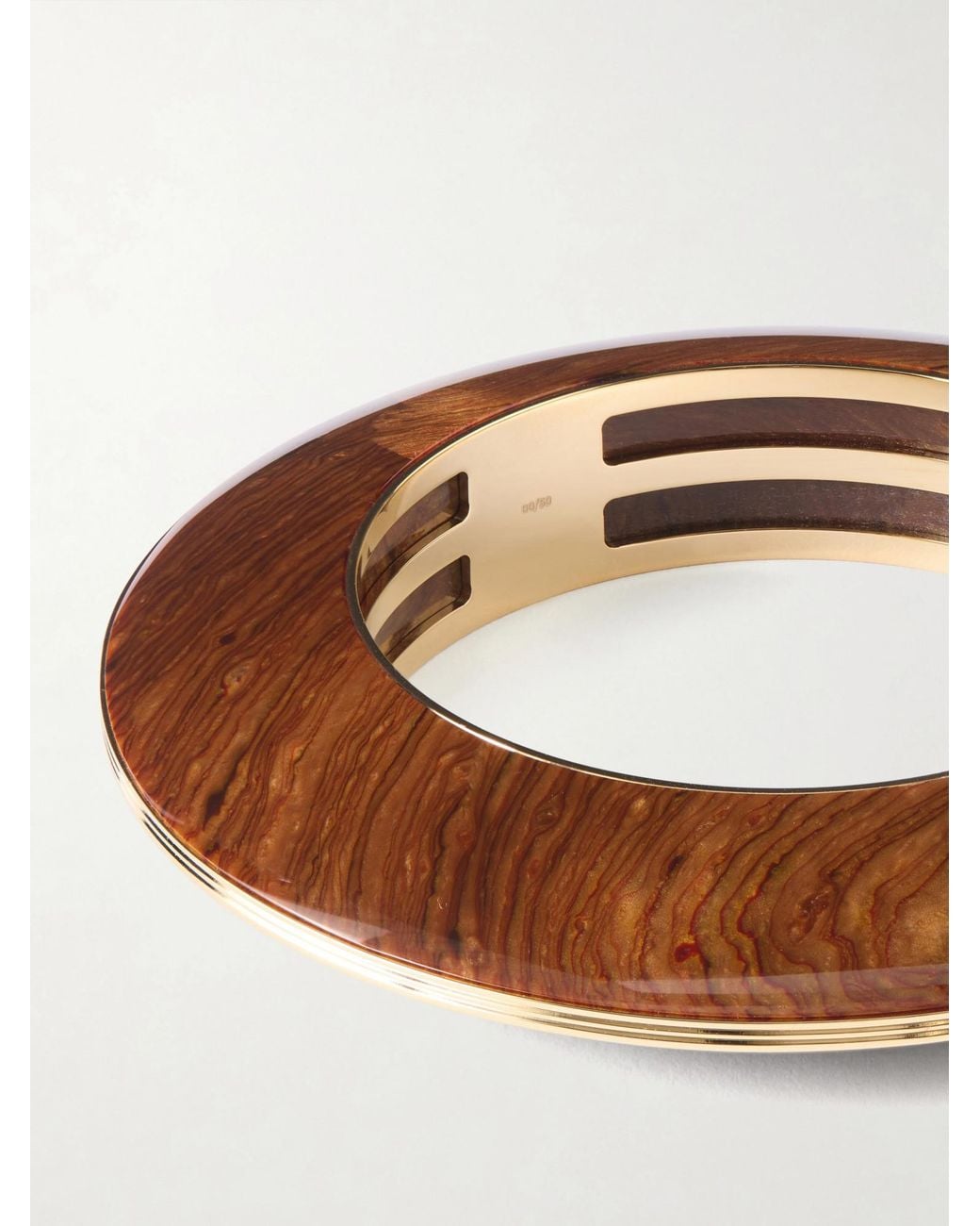 Jacques Marie Mage Brown Plated Bangle