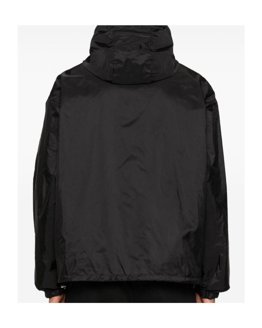 Prada Black Re-Nylon Down Jacket for men