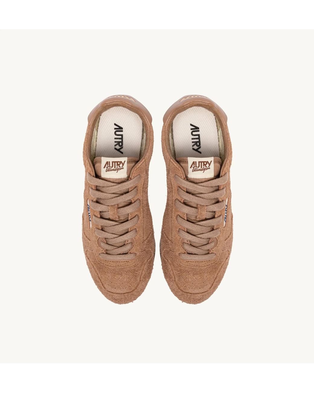 Autry Brown Windspin Sneakers for men