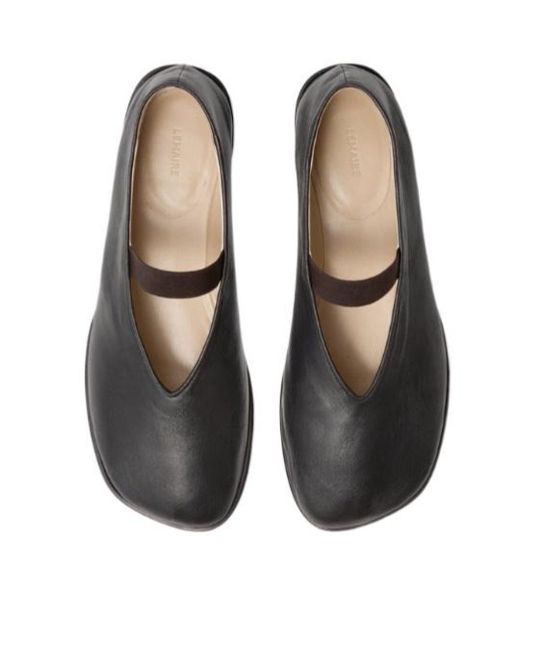 Lemaire Black Glove Ballerinas