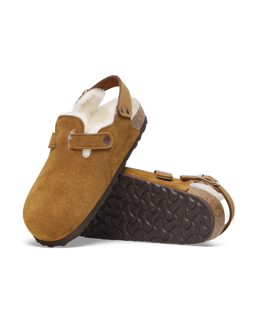 Birkenstock Brown Tokyo Buckle Detailed Slippers for men