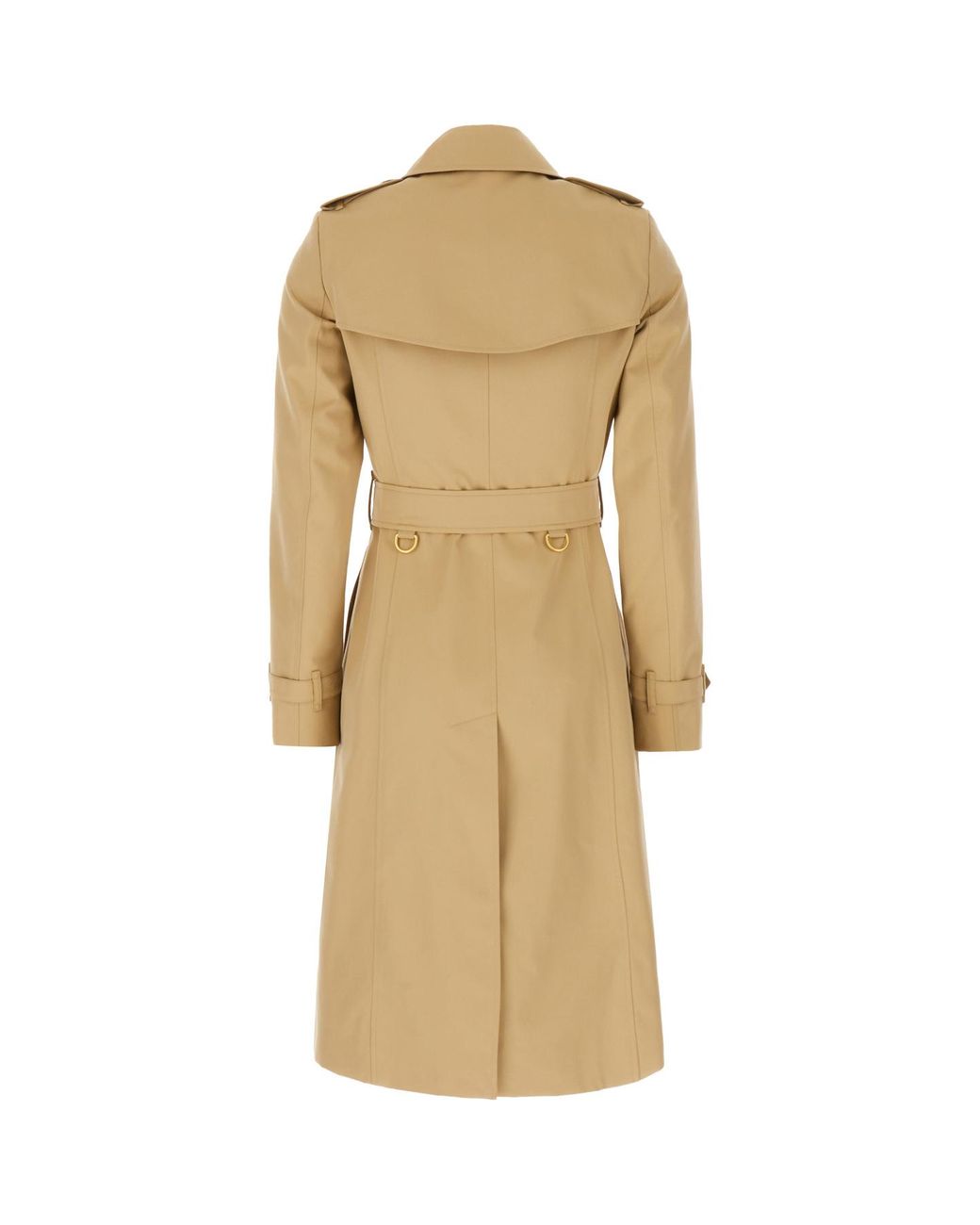 Burberry Natural Long Chelsea Heritage Belted Trench Coat