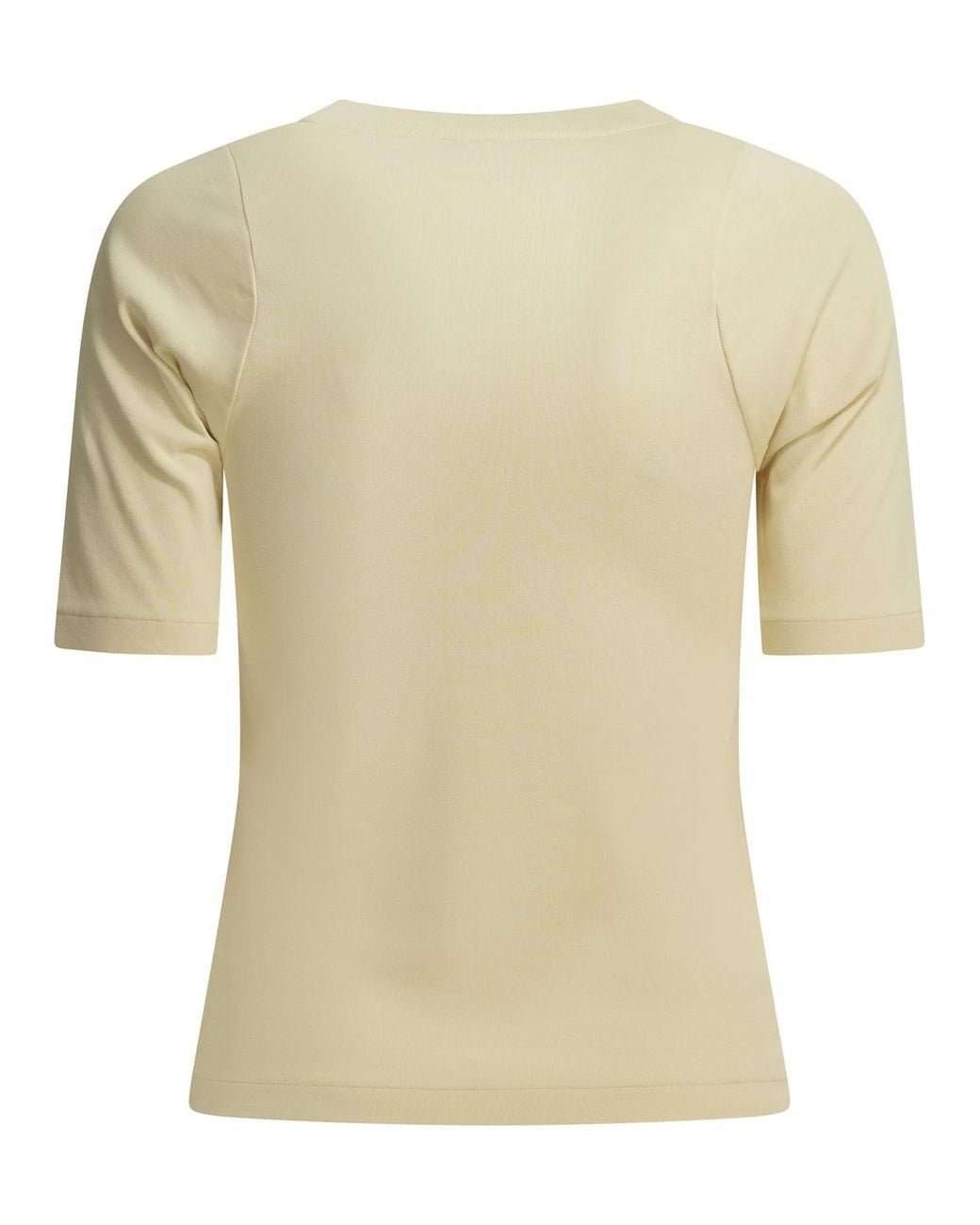 Auralee Natural Raglan-Sleeve T-Shirt