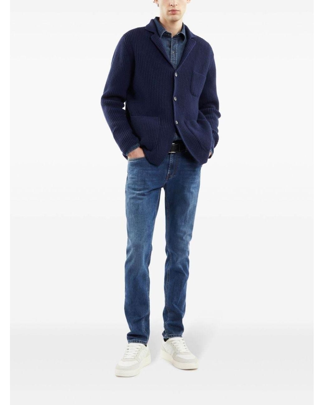 Fay Blue Luor Slim Jeans for men