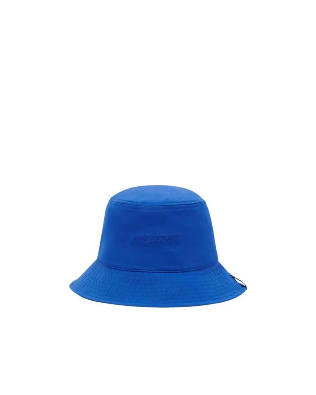 Maison Kitsuné Blue Fisherman's Hat for men