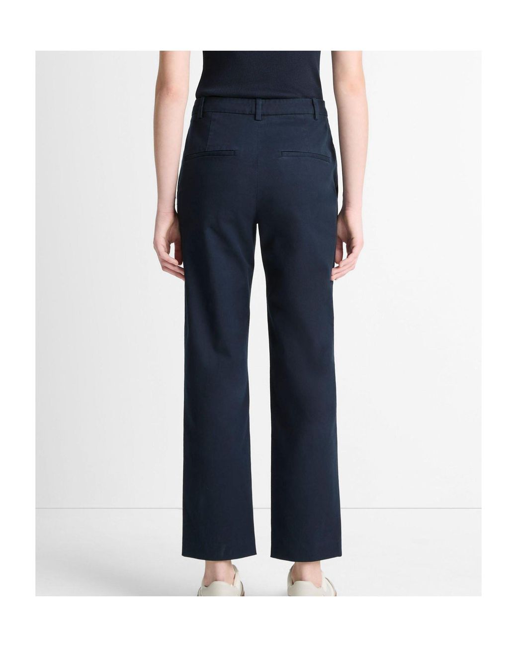 Vince Blue Cropped Trousers