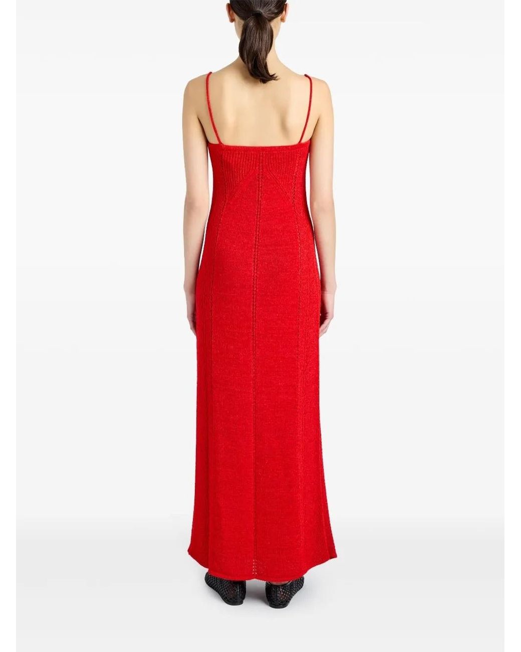 Proenza Schouler Red Suki Dress