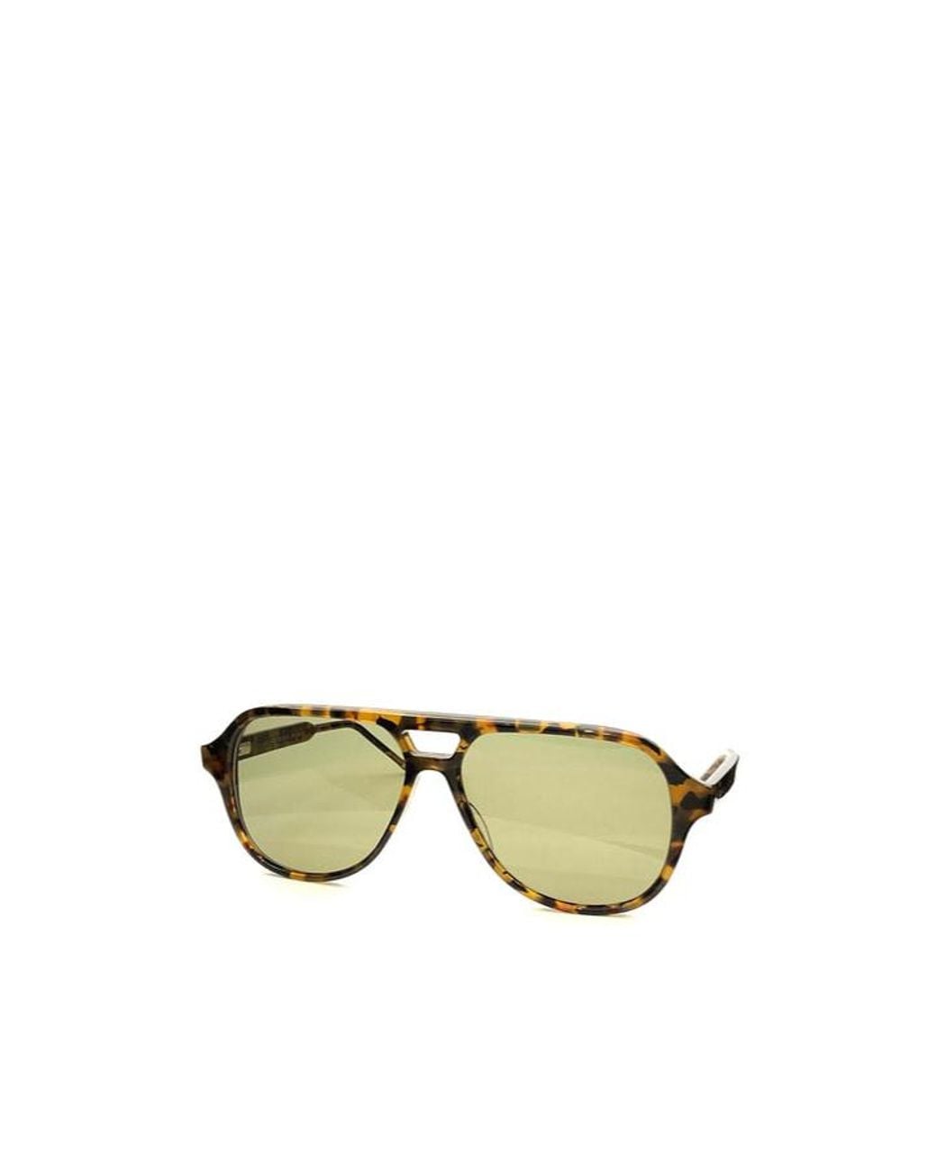 Thom Browne Metallic Eyewear Pilot Frame Sunglasses