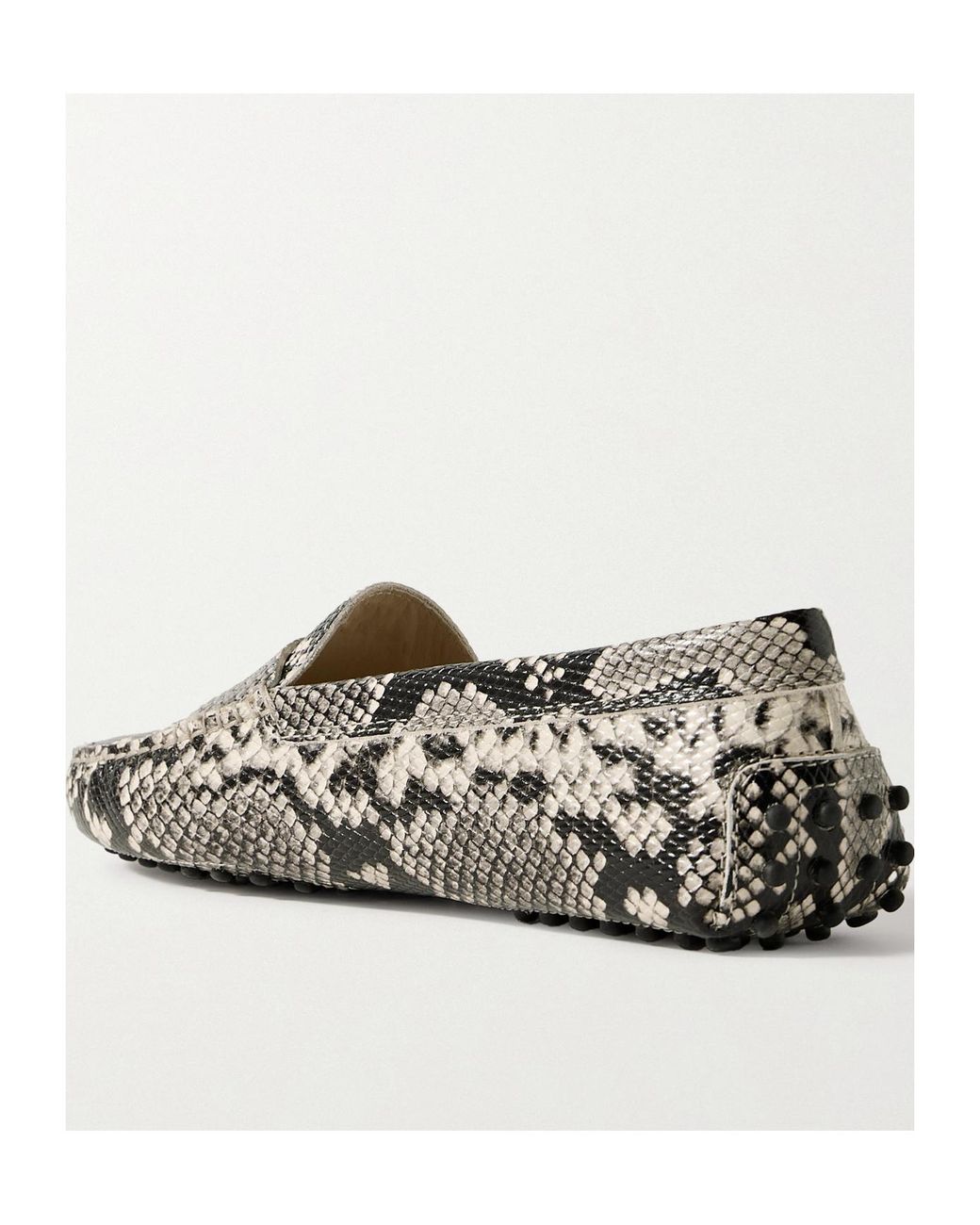 Tod's Multicolor Round Head Loafer Shoes