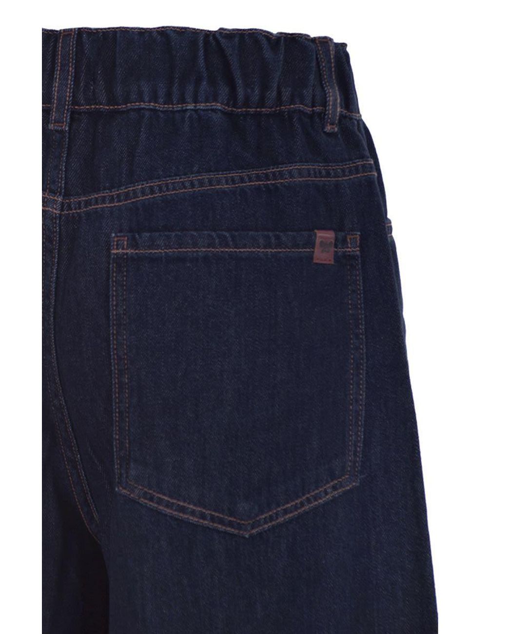 Weekend by Maxmara Blue Zattera Wide-Leg Jeans