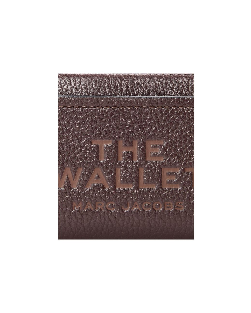 Marc Jacobs Brown The Mini Compact Wallet
