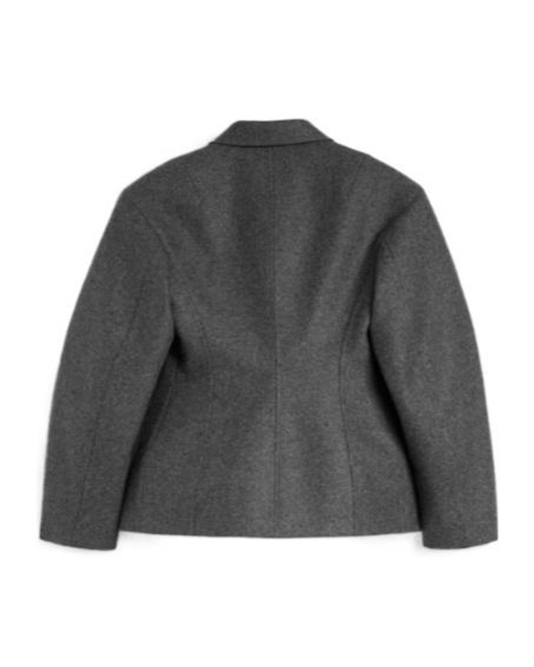 Jil Sander Black Melange Wool Jacket